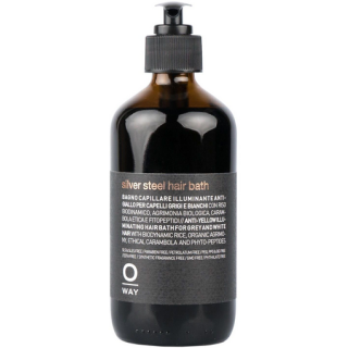 OWAY Silver Steel Hair Shampoo 240 ml (8029352365430)