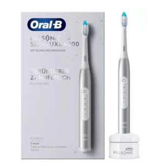 Oral-B Pulsonic Slim Luxe 4000 Electric toothbrush silver (4210201305644)