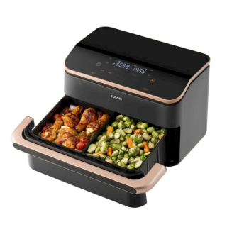 Cosori Dual Basket Twinfry Chef Edition Air fryer 10L 1800W black (CAF-TF101S-AEUR)