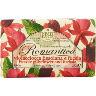 Nesti Dante Romantica Natural Soap Gillyflower & Fucsia 250 g (837524001691)