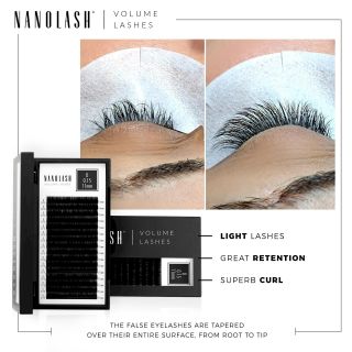 Nanolash Volume Lashes 0.15 C 10 mm (5905997306355)