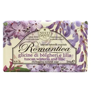 Nesti Dante Romantica Natural Soap Tuscan Wisteria & Lilac 250 g (837524001356)