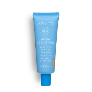 Apivita Aqua Beelicious Healthy Glow Hydrating Fluid Cream SPF 30 40 ml (5201279094645)