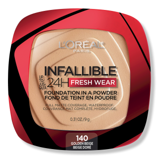 L'Oréal Paris Infaillible 24H Fresh Wear Foundation in a Powder 140 9 g (3600523951598)