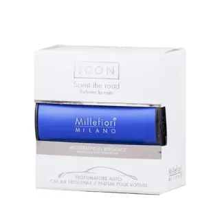 Millefiori Milano Icon Car Air Freshener Mediterranean Bergamot Classic (8051938697970)