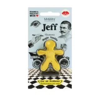 Mr&Mrs Fragrance Jeff Chrome Car Air Freshener Magic Vanilla (8051277333980)