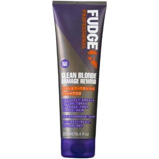 Fudge Professional Clean Blonde Damage Rewind Everyday Violet-Toning Shampoo 250 ml (5060420339345)