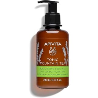 Apivita Tonic Mountain Tea Moisturizing Body Milk 200 ml (5201279086046)
