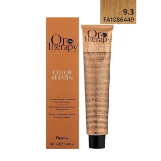 Fanola Oro Therapy Color Keratin Oro Puro 9.3 100 ml (8032947864492)