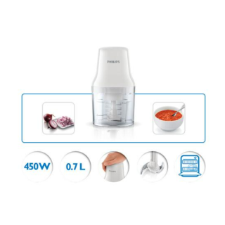 Philips Daily Collection HR1393/00 Chopper 0.7l (HR1393/00)