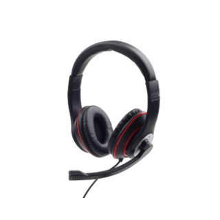 Gembird MHS-03-BKRD Headset (MHS-03-BKRD)