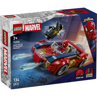 LEGO 11666257 Super Heroes Marvel Spider-Man Car vs Venomized Wolverine Constructor (11666257)