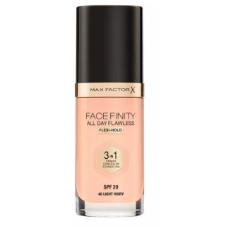 Max Factor Facefinity All Day Flawless Flexi-Hold 3in1 40 Primer, Concealer, Foundation SPF20 30 ml (3614225851575)