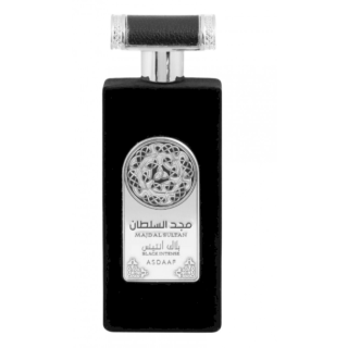 Asdaaf Majd Al Sultan Black Intense Perfume EDP 100ml (6291108736654)