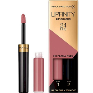 Max Factor Lipfinity 001 Pearly Nude Lip Colour 4 ml (8005610625249)