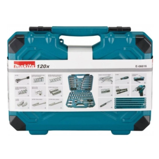 Makita E-06616 Tool Set 120 tools (E-06616)