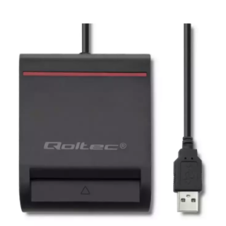 Qoltec Q-50642 ID Card Reader USB 2.0 (50642)
