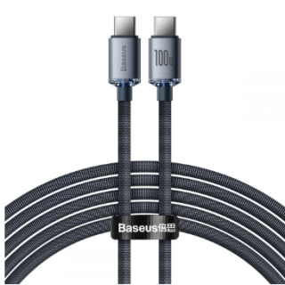 Baseus Crystal Shine Cable USB-C 100W 2m (CAJY000701)