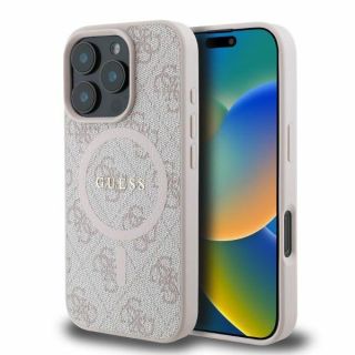 Guess GUHMP16LG4GFRP Back Case for Apple iPhone 16 Pro (GUHMP16LG4GFRP)
