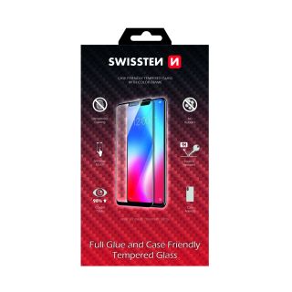 Swissten Full Face Tempered Glass Huawei P30 Lite Black (SW-JAP-T-SP-HUA-P30L)
