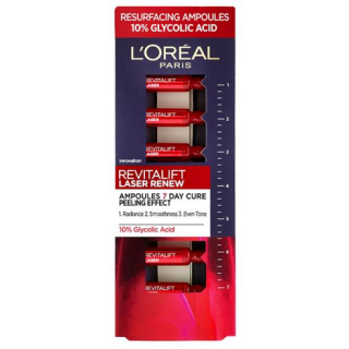 L'Oreal Paris Revitalift Laser Renewmpoules Ampoules Treatment Serum 7 pcs. (3600523834402)