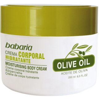 Babaria Olive Oil Body Cream 250ml (8410412020299)