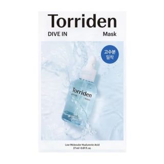 Torriden DIVE-IN Hyaluronic Acid Soothing Mask Sheet 27ml (8809504742841)