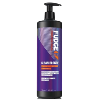 Fudge Professional Clean Blonde Shampoo 1000ml (5060420335620)