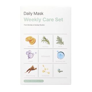 MIXSOON Mixsoon Daily Mask Weekly Care Set 20ml x 7pcs (8809732914690)