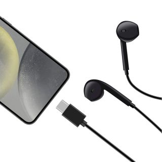 OBAL:ME Wired Earphones USB-C / black (OMWC01)