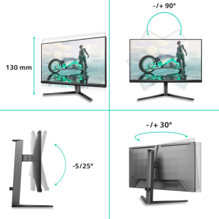 Philips Evnia 3000 27M2N3800A/00 Monitor 27 " / 4K UHD / LCD (27M2N3800A/00)