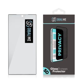 OBAL:ME Privacy 5D Glass Screen Protector for Samsung Galaxy S24 Ultra / black (57983121457)