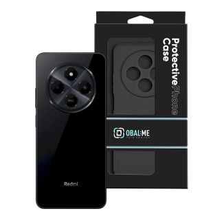 OBAL:ME Matte TPU Cover for Xiaomi Redmi 14C 4G/Poco C75/Poco M7 / black (57983123321)