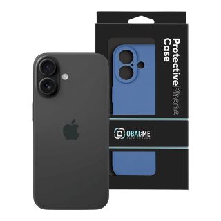 OBAL:ME Matte TPU Cover for Apple iPhone 16 / dark blue (57983123304)