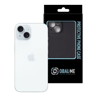 OBAL:ME Matte TPU Cover for Apple iPhone 15 / black (57983117492)