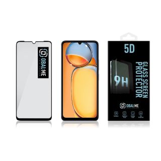 OBAL:ME 5D Glass Screen Protector for Xiaomi Redmi 13C 4G/5G/Poco C65 / black (57983119342)