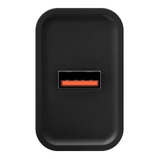 OBAL:ME Wall Charger USB-A 18W / black (18W1UBL)