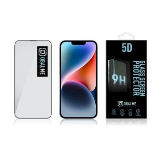 OBAL:ME 5D Glass Screen Protector for Apple iPhone 13/13 Pro/14/16e / black (57983116082)