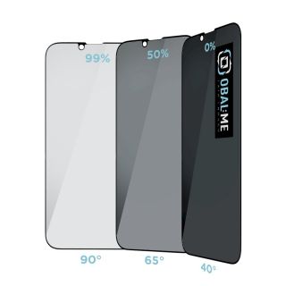 OBAL:ME Privacy 5D Glass Screen Protector for Apple iPhone 13 Pro Max/14 Plus / black (57983121442)