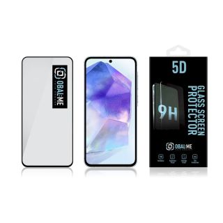OBAL:ME 5D Glass Screen Protector for Samsung Galaxy A55 5G / black (57983120606)