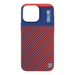 OBAL:ME Flossy Stripes Cover for Apple iPhone 16 Pro Max / blue/red (57983122909)