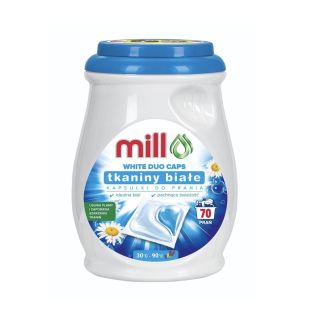 Mill Pro Duo White Laundry Capsules 70pcs (5902643004917)