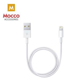 Mocco Lightning USB data and charging cable 2m White (MOC-IPH-CAB-2M-WH)