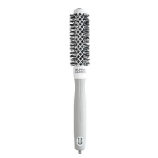 Olivia Garden Expert Blowout Shine Hair comb White & Grey 20mm (OGID2002)