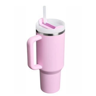 Stanley Quencher H2.O FlowState Thermo mug with straw 1.18L Cherry Blossom (10-10825-050)