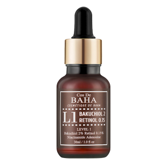 COS DE BAHA Bakuchiol 2 & Retinol 0.15 (L1) 30 мл (8809240318171)
