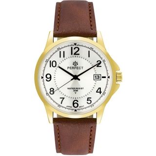 PERFECT Men’s Watch C710T-10 / silver (C710T-10)