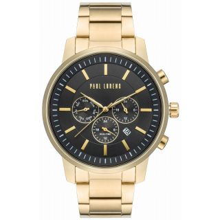 Paul Lorens Men's Watch PL6647B-1D1 / black (PL6647B-1D1)