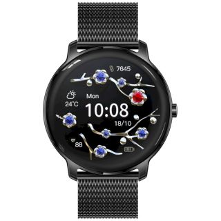 RUBICON Smartwatch RNBE66 / black (SMARUB124)