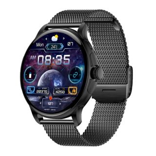 Rubicon Smartwatch RNCF35 with Bracelet + Strap / black (SMARUB307)